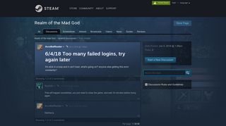 6/4/18 Too many failed logins, try again later :: Realm of the Mad God ...