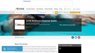 2018 Rottnest Channel Swim - Cottesloe, WA 2018 | ACTIVE