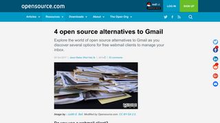 Alternatives to Gmail - Opensource.com