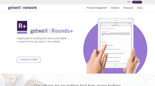 GetWell Rounds+ - Digital patient rounding tool | GetWellNetwork