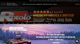 Rotolo's Dodge Chrysler Jeep RAM: New and Used Car Dealer ...
