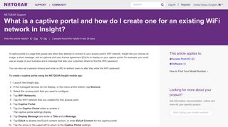 What is a captive portal and how do I create one for an existing WiFi ...