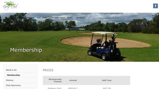 Membership - Rowes Bay Golf Club