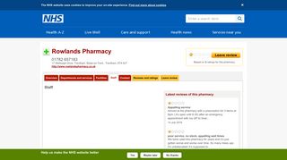 Staff - Rowlands Pharmacy - NHS