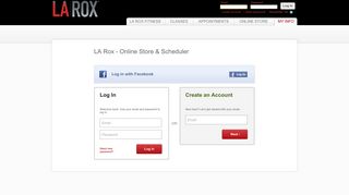 LA Rox Online - MINDBODY: Login