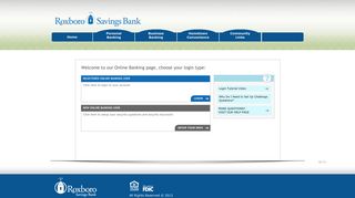 Roxboro Savings Bank, SSB Online Banking