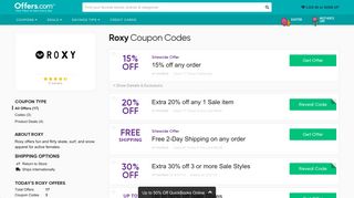 15% off Roxy Coupons & Promo Codes + Free Shipping 2019