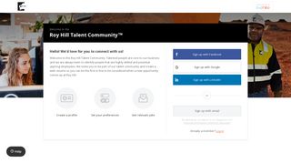 Join the Roy Hill Talent Community - LiveHire
