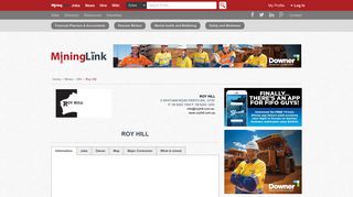 Roy Hill | | MiningLink - The largest & most visited mining website in ...