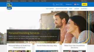 Personal Investing Services - RBC - RBC.com
