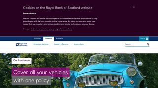 Car insurance quote - Insurance | Royal Bank Premier - RBS