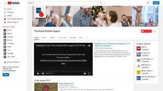 The Royal British Legion - YouTube