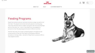 Royal Canin | Feeding Programs