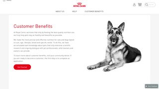 Royal Canin | Customer Benefits