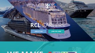 RCL Careers -- On Land and At Sea