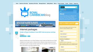 Internet packages | Royal Caribbean Blog