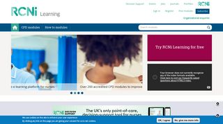 RCNi Learning I Quality e-learning for nurses and students