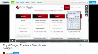 Royal Dragon Traders - Garanta sua posição. on Vimeo