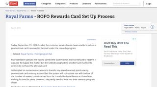 Royal Farms - ROFO Rewards Card Set Up Process Dec 20, 2018 ...