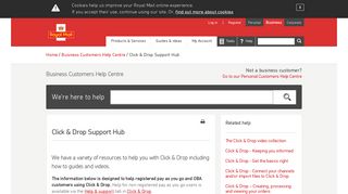 Click & Drop Support Hub - Help - Royal Mail