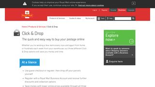 Click & Drop - Buy Postage Online | Royal Mail Group Ltd