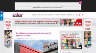 Royal Mail confirms pay and pensions deal for 110,000 postal ...