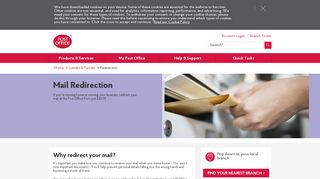 Mail Redirection | Post Office