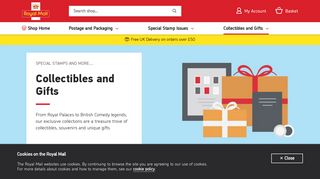 Collectibles and Gifts - Royal Mail | Shop
