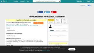 Royal Marines Football Association | Revolvy