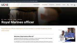 How To Become A Royal Marines officer | Explore Jobs | UCAS