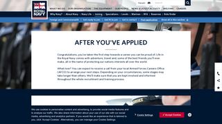 Royal Navy - Post Application | Choosing a Branch & Service