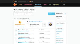 Royal Planet Casino Review & Ratings by Real Players - 2019