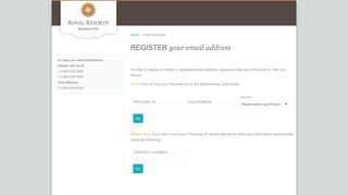 register here - Royal Resorts Signature Club