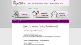 Property Owners - Royal Rose Properties