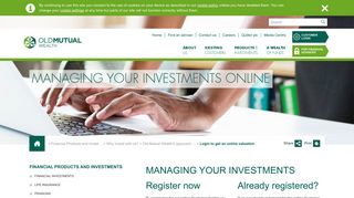 Online valuations | Old Mutual Wealth