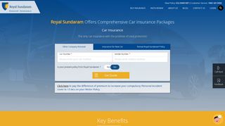 Car Insurance: Get Quote, Buy or Renew Motor ... - Royal Sundaram