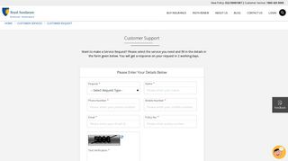 Customer Request - Royal Sundaram
