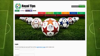 Login - Football betting tipsRoyal Betting Tips