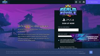 PlayStation 4 - Realm Royale