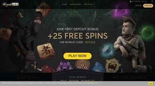 Royale500.com: Play Online Casino Games and Get Triple Deposit ...
