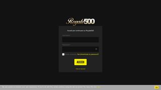 Accedi - Royale500.com