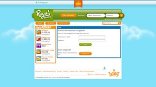 Login - Community bei Royalgames.com - Kostenlose Spiele spielen