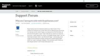 Why am I having trouble with RoyalGames.com? | Firefox Support ...
