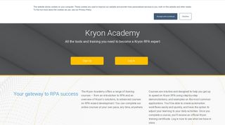 Kryon Academy - All the Tools you Need to Become an RPA Expert