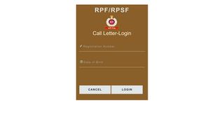 RPF-Call Letter
