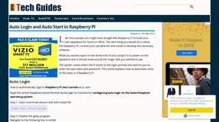 Auto Login and Auto Start in Raspberry Pi - Open Tech Guides