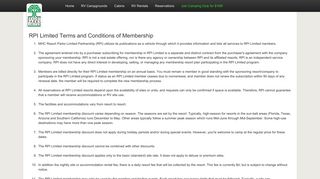 RPI Limited Membership Terms and Conditions