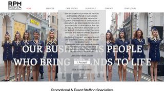 RPM PEOPLE | Event staffing | Promotional staff