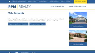 Rental Payment Portal for Tenants - RPM Realty Orlando