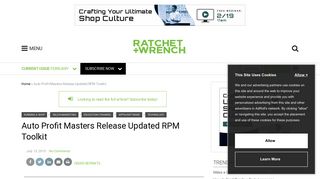 Auto Profit Masters Release Updated RPM Toolkit | July 13, 2015 ...